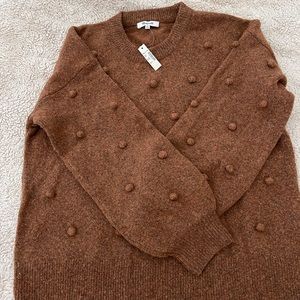 Madewell Brockton Bobble sweater size S